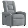 Sillón reclinable de tela gris claro de , Sillones - Ref: Foro24-4015616, Precio: 187,88 €, Descuento: %