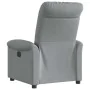 Sillón reclinable de tela gris claro de , Sillones - Ref: Foro24-4015616, Precio: 187,88 €, Descuento: %