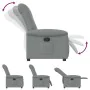 Sillón reclinable de tela gris claro de , Sillones - Ref: Foro24-4015616, Precio: 187,88 €, Descuento: %