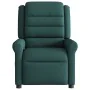 Sillón reclinable de tela verde oscuro by , Armchairs - Ref: Foro24-4015642, Price: 191,33 €, Discount: %