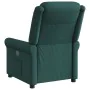 Sillón reclinable de tela verde oscuro by , Armchairs - Ref: Foro24-4015642, Price: 191,33 €, Discount: %