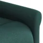 Sillón reclinable de tela verde oscuro by , Armchairs - Ref: Foro24-4015642, Price: 191,33 €, Discount: %