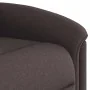 Sillón reclinable de tela marrón oscuro by , Armchairs - Ref: Foro24-4015621, Price: 185,43 €, Discount: %