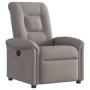 Sillón reclinable de tela gris taupe de , Sillones - Ref: Foro24-4015623, Precio: 201,69 €, Descuento: %