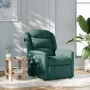 Sillón reclinable de tela verde oscuro de , Sillones - Ref: Foro24-4015602, Precio: 187,73 €, Descuento: %