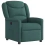 Sillón reclinable de tela verde oscuro de , Sillones - Ref: Foro24-4015602, Precio: 187,73 €, Descuento: %