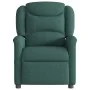 Sillón reclinable de tela verde oscuro de , Sillones - Ref: Foro24-4015602, Precio: 187,73 €, Descuento: %