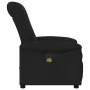 Sillón reclinable de masaje de tela negro by , Armchairs - Ref: Foro24-4015628, Price: 211,33 €, Discount: %