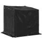 Leñero cubierta lluvia 100,5x80,5x110,5 cm acero galvanizado de , Bolsas y soportes de leña - Ref: Foro24-4104938, Precio: 75...