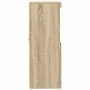 Aparador de madera de ingeniería roble sonoma 81x37x100 cm de , Taquillas y armarios de almacenamiento - Ref: Foro24-3318619,...