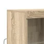 Aparador de madera de ingeniería roble sonoma 81x37x100 cm de , Taquillas y armarios de almacenamiento - Ref: Foro24-3318619,...