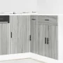 Mueble bajo para fregadero de madera ingeniería sonoma gris de , Armarios de cocina - Ref: Foro24-854294, Precio: 77,34 €, De...