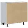Mueble bajo para fregadero de madera ingeniería sonoma gris de , Armarios de cocina - Ref: Foro24-854294, Precio: 77,34 €, De...