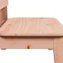 Silla de jardín madera maciza Douglas 60x52,5x72 cm de , Sillas de jardín - Ref: Foro24-859320, Precio: 59,44 €, Descuento: %