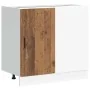Mueble bajo para fregadero de madera antigua madera ingeniería de , Armarios de cocina - Ref: Foro24-854296, Precio: 77,39 €,...