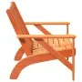 Silla adirondack de jardín marrón cera 75x77x77 cm de , Sillas de jardín - Ref: Foro24-859329, Precio: 82,18 €, Descuento: %