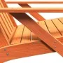 Silla adirondack de jardín marrón cera 75x77x77 cm de , Sillas de jardín - Ref: Foro24-859329, Precio: 82,18 €, Descuento: %