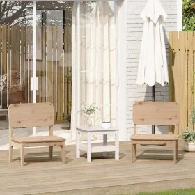 Sillas de jardín 2 uds madera maciza pino 60x52,5x72 cm de , Sillas de jardín - Ref: Foro24-859322, Precio: 98,95 €, Descuent...