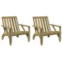 Sillas Adirondack de jardín 2 unidades 75x77x77 cm de , Sillas de jardín - Ref: Foro24-859336, Precio: 144,03 €, Descuento: %