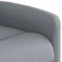 Sillón reclinable de masaje eléctrico tela gris claro de , Sillones - Ref: Foro24-3303184, Precio: 262,75 €, Descuento: %
