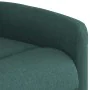 Sillón reclinable de masaje eléctrico tela verde oscuro de , Sillones - Ref: Foro24-3303190, Precio: 257,60 €, Descuento: %