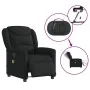 Sillón reclinable de masaje eléctrico tela negro de , Sillones - Ref: Foro24-3303186, Precio: 262,49 €, Descuento: %