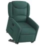 Sillón reclinable elevable tela verde oscuro de , Sillones - Ref: Foro24-3303200, Precio: 274,33 €, Descuento: %