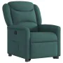 Sillón reclinable elevable tela verde oscuro de , Sillones - Ref: Foro24-3303200, Precio: 274,33 €, Descuento: %