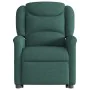 Sillón reclinable elevable tela verde oscuro de , Sillones - Ref: Foro24-3303200, Precio: 274,33 €, Descuento: %