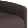 Sillón reclinable elevable tela marrón oscuro de , Sillones - Ref: Foro24-3303199, Precio: 276,47 €, Descuento: %