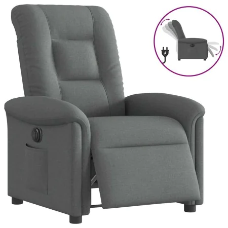 Sillón reclinable eléctrico de tela gris oscuro von , Sessel - Ref: Foro24-3303235, Preis: 246,28 €, Rabatt: %