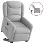 Sillón eléctrico reclinable elevable de tela gris nube de , Sillones - Ref: Foro24-3303223, Precio: 324,17 €, Descuento: %