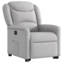 Sillón eléctrico reclinable elevable de tela gris nube de , Sillones - Ref: Foro24-3303223, Precio: 324,17 €, Descuento: %