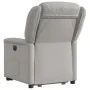 Sillón eléctrico reclinable elevable de tela gris nube de , Sillones - Ref: Foro24-3303223, Precio: 324,17 €, Descuento: %