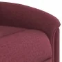 Sillón reclinable eléctrico tela rojo tinto de , Sillones - Ref: Foro24-3303237, Precio: 240,00 €, Descuento: %