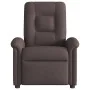 Sillón reclinable de masaje eléctrico tela marrón oscuro de , Sillones - Ref: Foro24-3303249, Precio: 261,40 €, Descuento: %