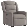 Sillón eléctrico reclinable elevable de tela gris taupe de , Sillones - Ref: Foro24-3303221, Precio: 341,84 €, Descuento: %