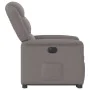 Sillón eléctrico reclinable elevable de tela gris taupe de , Sillones - Ref: Foro24-3303221, Precio: 341,84 €, Descuento: %