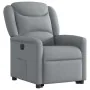 Sillón eléctrico reclinable elevable de tela gris claro de , Sillones - Ref: Foro24-3303214, Precio: 330,15 €, Descuento: %