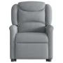 Sillón eléctrico reclinable elevable de tela gris claro de , Sillones - Ref: Foro24-3303214, Precio: 330,15 €, Descuento: %