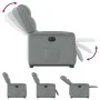 Sillón eléctrico reclinable elevable de tela gris claro de , Sillones - Ref: Foro24-3303214, Precio: 330,15 €, Descuento: %