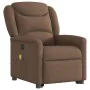 Sillón de masaje eléctrico reclinable elevable tela marrón de , Sillones - Ref: Foro24-3303228, Precio: 344,77 €, Descuento: %