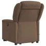 Sillón de masaje eléctrico reclinable elevable tela marrón de , Sillones - Ref: Foro24-3303228, Precio: 344,77 €, Descuento: %