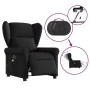 Sillón reclinable de masaje eléctrico tela negro von , Sessel - Ref: Foro24-3303366, Preis: 264,00 €, Rabatt: %