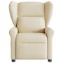Sillón reclinable de masaje eléctrico tela color crema von , Sessel - Ref: Foro24-3303372, Preis: 279,44 €, Rabatt: %