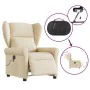 Sillón reclinable de masaje eléctrico tela color crema von , Sessel - Ref: Foro24-3303372, Preis: 279,44 €, Rabatt: %