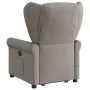 Sillón reclinable de masaje elevable tela gris taupé de , Sillones - Ref: Foro24-3303391, Precio: 295,69 €, Descuento: %