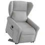 Sillón eléctrico reclinable elevable de tela gris nube de , Sillones - Ref: Foro24-3303403, Precio: 330,06 €, Descuento: %