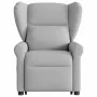 Sillón eléctrico reclinable elevable de tela gris nube de , Sillones - Ref: Foro24-3303403, Precio: 330,06 €, Descuento: %