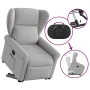 Sillón eléctrico reclinable elevable de tela gris nube de , Sillones - Ref: Foro24-3303403, Precio: 330,06 €, Descuento: %